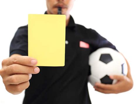Yellow Card In Soccer (Official Rules) .